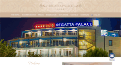 Desktop Screenshot of hotelregattapalace.com